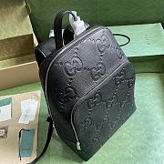 	 Bagsaaa Gucci Jumbo GG Backpack In Black - 32x 42x 16cm - 2