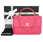 	 Bagsaaa Chanel Trendy CC Hot Pink Gold Hardware 25cm - 1