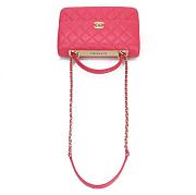 	 Bagsaaa Chanel Trendy CC Hot Pink Gold Hardware 25cm - 3