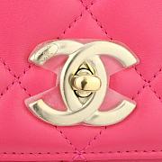 	 Bagsaaa Chanel Trendy CC Hot Pink Gold Hardware 25cm - 2