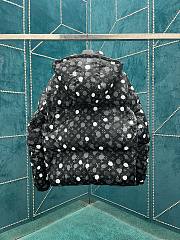 Bagsaaa Louis Vuitton x YK Monogram Painted Dots Down Blouson - 6