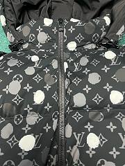 Bagsaaa Louis Vuitton x YK Monogram Painted Dots Down Blouson - 4