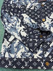 Bagsaaa Louis Vuitton Monogram Printed Denim Jacket - 3