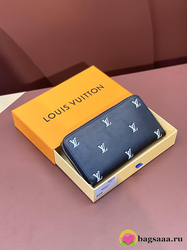 Bagsaaa Louis Vuitton Zippy Black Wallet - 19.5*10.5*2.5CM - 1