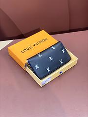 Bagsaaa Louis Vuitton Zippy Black Wallet - 19.5*10.5*2.5CM - 6