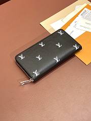 Bagsaaa Louis Vuitton Zippy Black Wallet - 19.5*10.5*2.5CM - 4