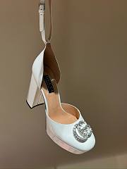 	 Bagsaaa Gucci Platform Pump With Double G In White 115mm - 2