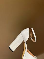	 Bagsaaa Gucci Platform Pump With Double G In White 115mm - 5