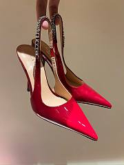 	 Bagsaaa Gucci Pump In Red Patent - 1