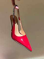 	 Bagsaaa Gucci Pump In Red Patent - 3