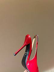 	 Bagsaaa Gucci Pump In Red Patent - 2