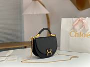 Bagsaaa Chloe Marcie Chain Flap Black Bag - 22.5x15.7x7cm - 6