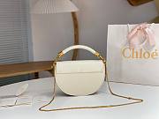 	 Bagsaaa Chloe Marcie Chain Flap White Bag - 22.5x15.7x7cm - 6