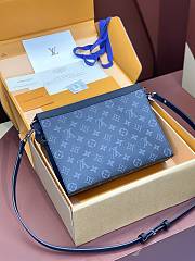 Bagsaaa Louis Vuitton Toiletry Pouch With Strap Black - 26*20CM - 4