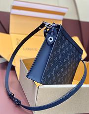 Bagsaaa Louis Vuitton Toiletry Pouch With Strap Black - 26*20CM - 2