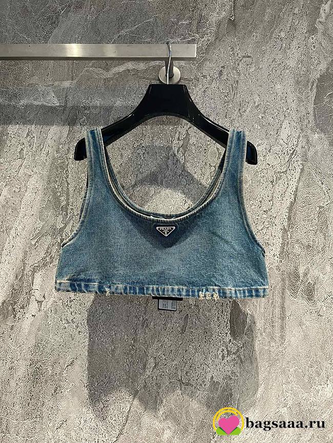 Bagsaaa Prada Denim Top - 1