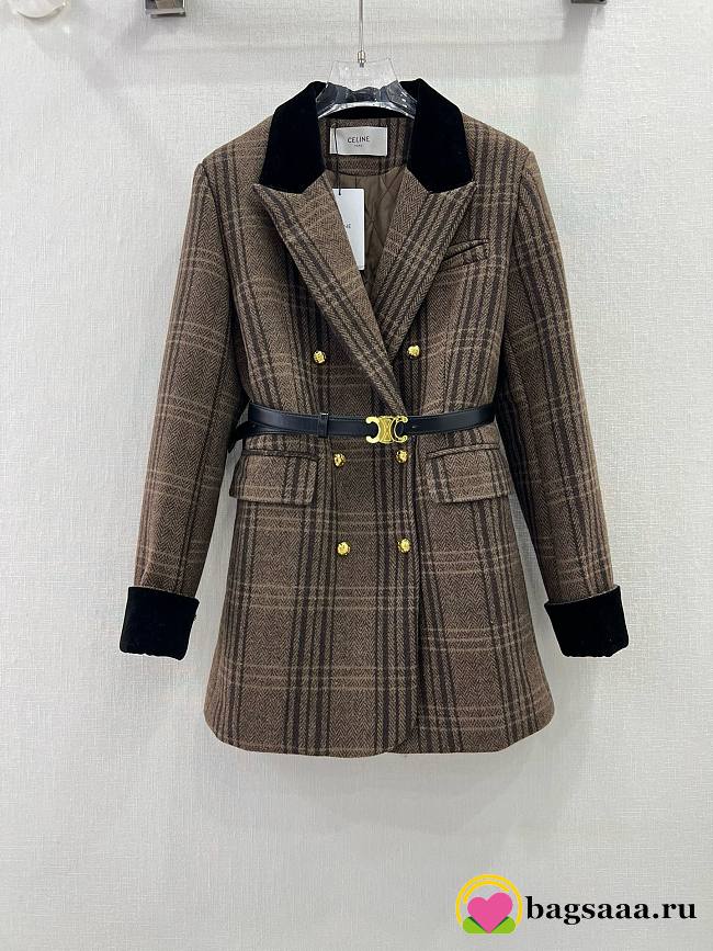 Bagsaaa Celine Brown Coat - 1