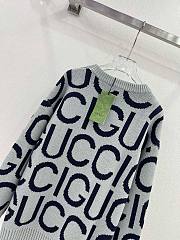 BAGSAAA GUCCI WOOL SWEATER GREY - 5