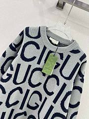 BAGSAAA GUCCI WOOL SWEATER GREY - 3