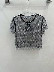 Bagsaaa Prada Top Mesh In Black - 1