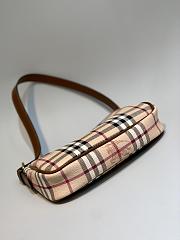 	 Bagsaaa Burberry Vintage Brown Shoulder Bag - 22*14*5CM - 5