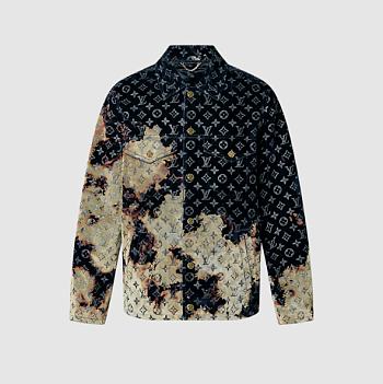 Bagsaaa Louis Vuitton Monogram Denim Jacket