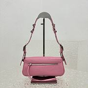 	 Bagsaaa Balenciaga Le Cagole Sling Pink Bag - 24*4*12cm - 5