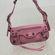 	 Bagsaaa Balenciaga Le Cagole Sling Pink Bag - 24*4*12cm - 3