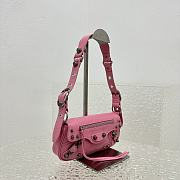 	 Bagsaaa Balenciaga Le Cagole Sling Pink Bag - 24*4*12cm - 2