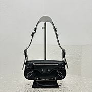 	 Bagsaaa Balenciaga Le Cagole Sling Black Bag - 24*4*12cm - 5