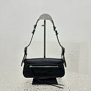 	 Bagsaaa Balenciaga Le Cagole Sling Black Bag - 24*4*12cm - 3