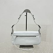 	 Bagsaaa Balenciaga Le Cagole Sling White Bag - 24*4*12cm - 5