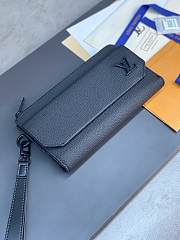 Bagsaaa Louis Vuitton Black Wallet - 20*11*2.5CM - 5