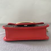 Bagsaaa Valentino Loco VLogo embellished tote bag in red - 19*10.5*5cm - 4
