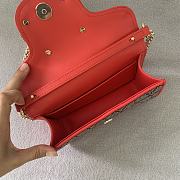 Bagsaaa Valentino Loco VLogo embellished tote bag in red - 19*10.5*5cm - 3