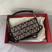	 Bagsaaa Valentino Loco VLogo embellished tote bag in black - 19*10.5*5cm - 4
