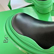 	 Bagsaaa Bottega Veneta Tire Leather Chelsea Boots Green - 3