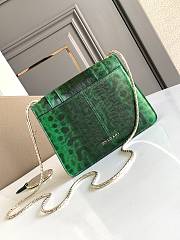 Bagsaaa Bvlgari Serpenti Forever bag in Green - 20*14*4.5cm - 6