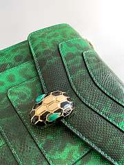 Bagsaaa Bvlgari Serpenti Forever bag in Green - 20*14*4.5cm - 4
