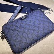 Bagsaaa Gucci Ophidia Crossbody Bag Blue - 23.5*16*4.5CM - 6