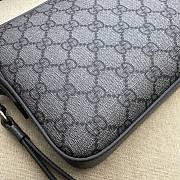 	 Bagsaaa Gucci Ophidia Crossbody Bag Grey - 23.5*16*4.5CM - 2