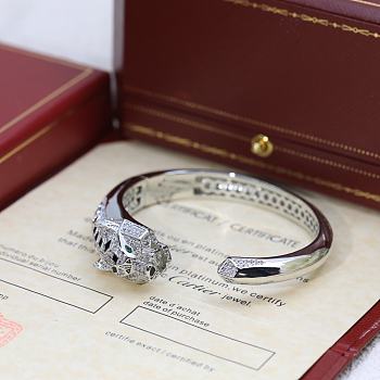 	 Bagsaaa Cartier panther silver bracelet