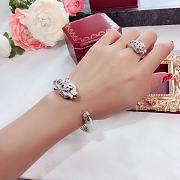 	 Bagsaaa Cartier panther silver bracelet - 4