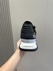 Bagsaaa Givenchy Spectre zipped leather trainers black - 4