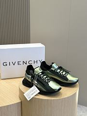 	 Bagsaaa Givenchy Spectre zipped leather trainers green - 1