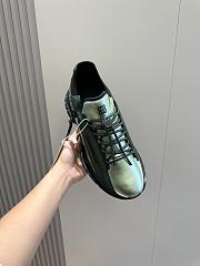 	 Bagsaaa Givenchy Spectre zipped leather trainers green - 3
