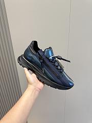 	 Bagsaaa Givenchy Spectre zipped leather trainers blue - 3