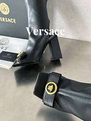 	 Bagsaaa Versace Medusa black short boots - 4