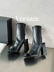 	 Bagsaaa Versace Medusa black short boots - 6