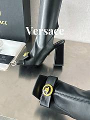 	 Bagsaaa Versace Medusa black long boots - 4
